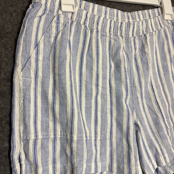 Universal Threads Women's Shorts Strip Blue Large - Picture 3 of 7